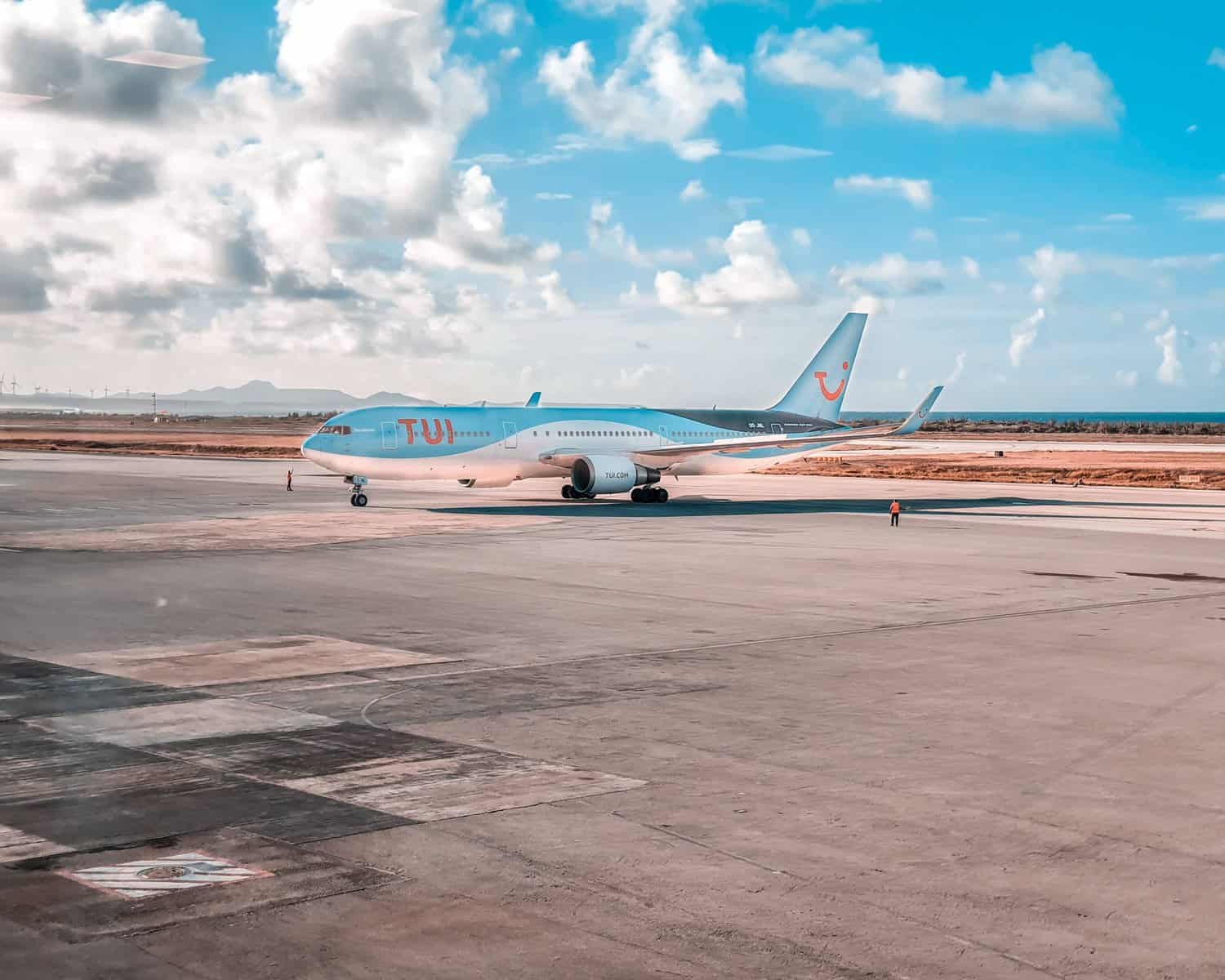 TUI plane on tarmac